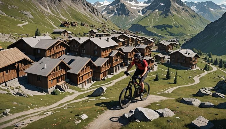 Les hébergements adaptés pour les pratiquants de VTT à Tignes