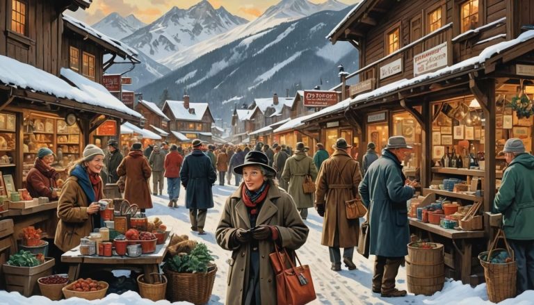 Les marchés locaux à découvrir en station de ski