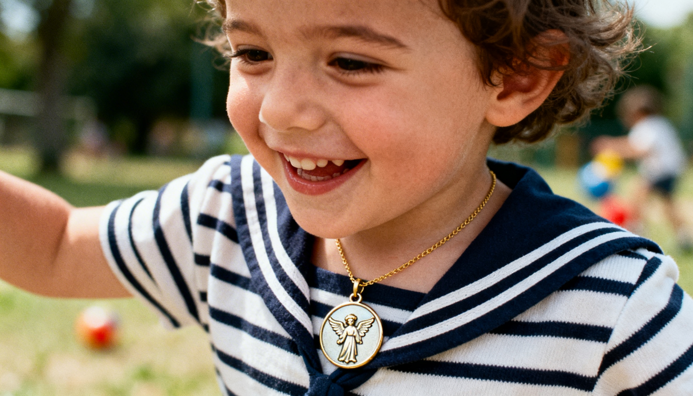 La médaille de baptême, un bijou pensé pour traverser les générations
 